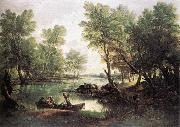 GAINSBOROUGH, Thomas River Landscape dg France oil painting artist